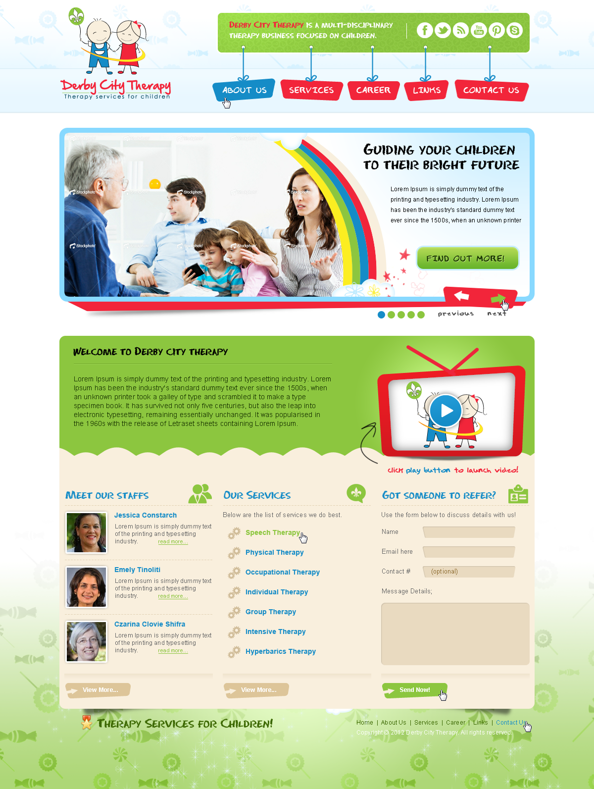 Web Design entry 551756 submitted by jnjnnino