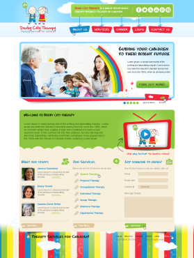 Web Design entry 532530 submitted by rcae to the Web Design for A speech therapy services website run by jagillen