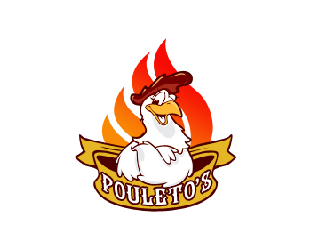 Logo Design entry 532920 submitted by Saboteur to the Logo Design for POULETO\'S run by AMBIGAIPALAN