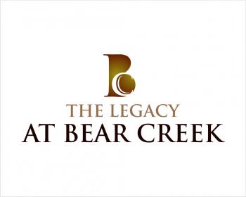 Logo Design entry 533435 submitted by FITRAH  to the Logo Design for The Legacy at Bear Creek run by ThriveSL