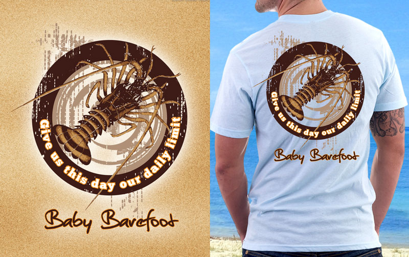 T-Shirt Design entry 533840 submitted by ponanx to the T-Shirt Design for Baby Barefoot run by cl030678