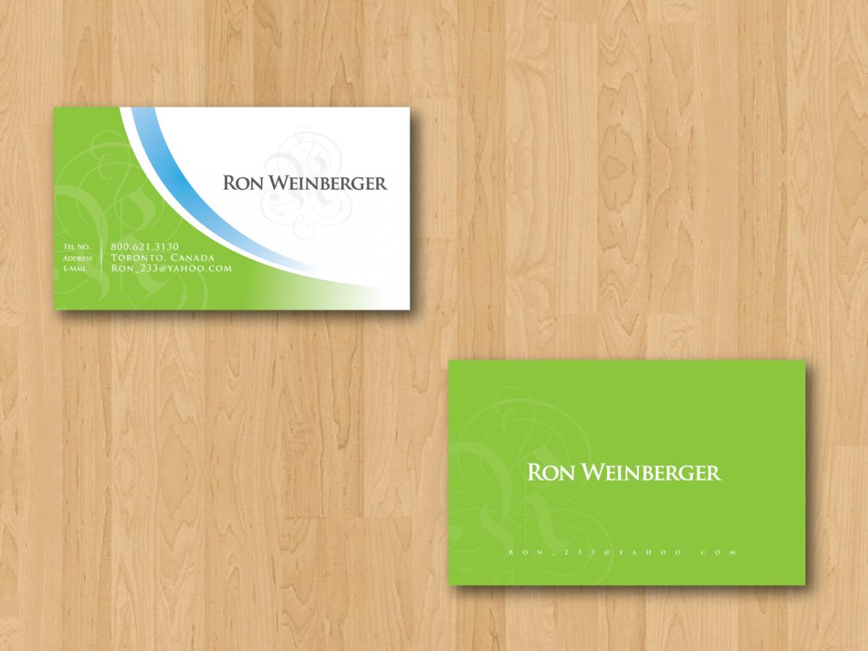 Business Card & Stationery Design entry 550433 submitted by ritchie100203