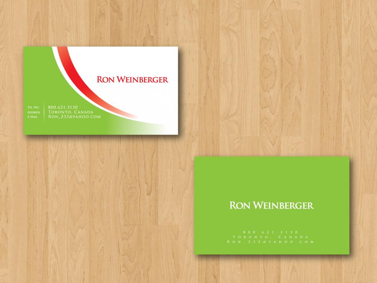 Business Card & Stationery Design entry 550439 submitted by ritchie100203