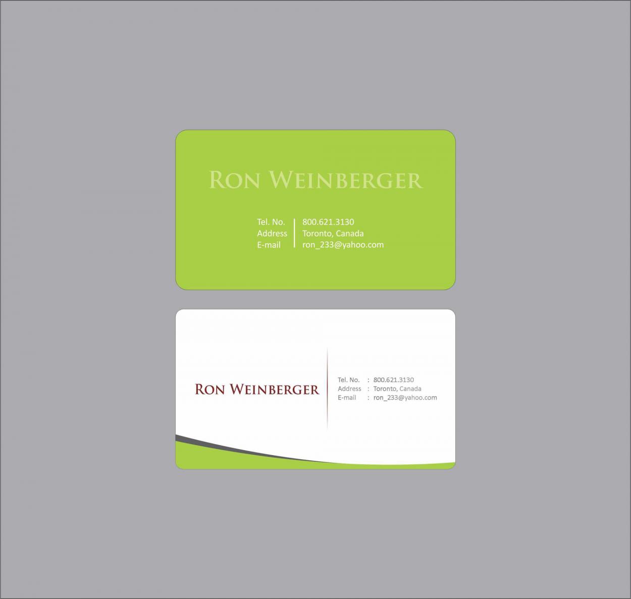 Business Card & Stationery Design entry 551253 submitted by creative.shot