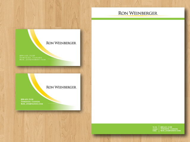 Business Card & Stationery Design entry 553211 submitted by ritchie100203