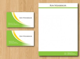 Business Card & Stationery Design entry 534575 submitted by creative.shot to the Business Card & Stationery Design for Ron Weinberger run by Ron Weinberger