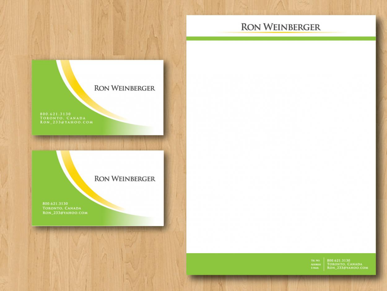 Business Card & Stationery Design entry 553212 submitted by ritchie100203