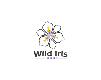 Logo Design entry 534905 submitted by uyoxsoul to the Logo Design for Wild Iris Foods run by zetterholmj