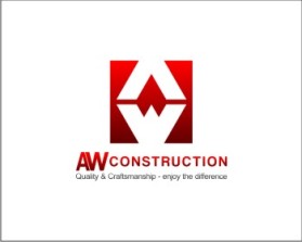Logo Design entry 536596 submitted by plasticity to the Logo Design for AW Construction run by Awilk21