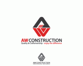 Logo Design Entry 536610 submitted by abed_ghat to the contest for AW Construction run by Awilk21