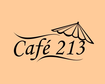 Logo Design entry 539710 submitted by greycie_214 to the Logo Design for Cafe 213 run by tanya.s
