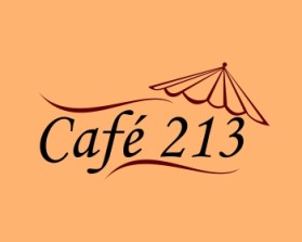 Logo Design entry 539722 submitted by luckydesign to the Logo Design for Cafe 213 run by tanya.s