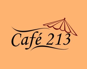 Logo Design entry 539723 submitted by LeAnn to the Logo Design for Cafe 213 run by tanya.s