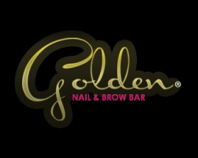 Logo Design entry 541781 submitted by moramir to the Logo Design for Golden Nail and Brow Bar run by Erica319