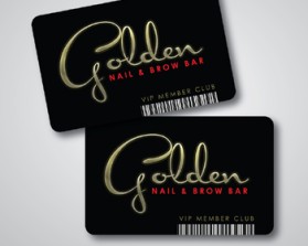 Another design by moramir submitted to the Logo Design for Golden Nail and Brow Bar by Erica319