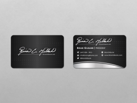 Business Card & Stationery Design entry 545081 submitted by leors to the Business Card & Stationery Design for www.briangilbank.com run by briangilbank
