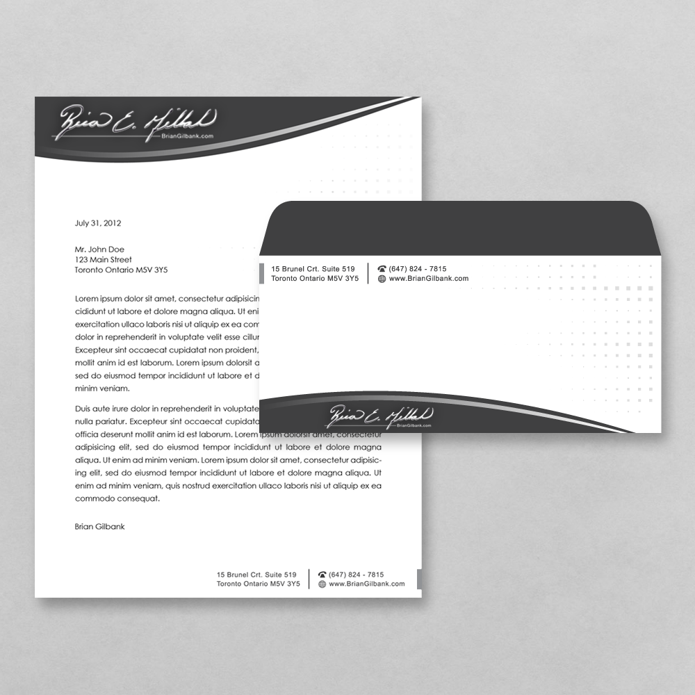 Business Card & Stationery Design entry 564346 submitted by leors