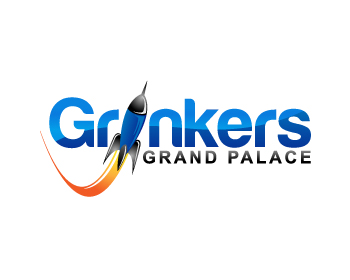 Logo Design entry 546399 submitted by greycrow to the Logo Design for Grinker's Grand Palace run by IdahoFarmer