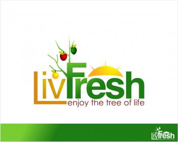 Logo Design entry 546563 submitted by FITRAH  to the Logo Design for LivFresh run by LivFresh