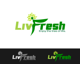 Logo Design Entry 546540 submitted by jjponsica to the contest for LivFresh run by LivFresh