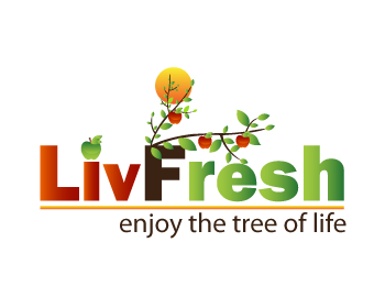 Logo Design entry 546549 submitted by Syachreza to the Logo Design for LivFresh run by LivFresh