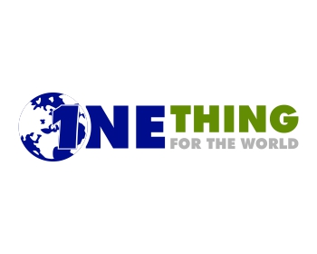 Logo Design entry 546693 submitted by kebasen to the Logo Design for One Thing for the World run by Lroy