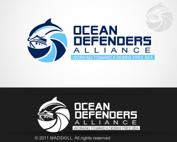 Logo Design entry 546911 submitted by madskill to the Logo Design for Ocean Defenders Alliance run by C.J. Robinson
