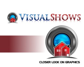 Logo Design entry 549798 submitted by greycrow to the Logo Design for VisualShows.com  run by MasterJere