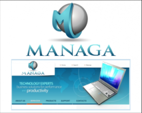 Logo Design entry 550607 submitted by teOdy to the Logo Design for Managa run by jonathang