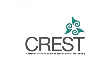 Logo Design entry 550882 submitted by elgrafto to the Logo Design for CREST (Center for Research, Evidence-based Services, and Training) run by crestclinic