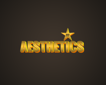 Logo Design entry 551269 submitted by BrandNewEyes to the Logo Design for Aesthetics 777 run by aesthetics777