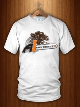T-Shirt Design Entry 551561 submitted by ponanx to the contest for A1 tree service run by Kiyi