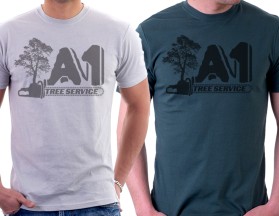 T-Shirt Design entry 551574 submitted by anticonnex to the T-Shirt Design for A1 tree service run by Kiyi