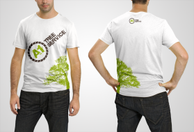 T-Shirt Design entry 551590 submitted by ponanx to the T-Shirt Design for A1 tree service run by Kiyi