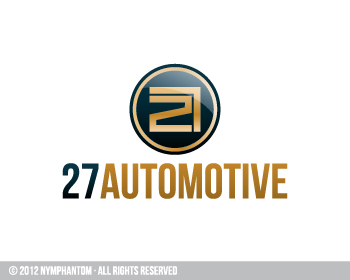 Logo Design entry 552181 submitted by nymphantom to the Logo Design for 27 Automotive  / www.27automotive.com run by jdevlin