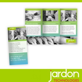 Brochure Design entry 552272 submitted by graphicshorse to the Brochure Design for Jardon Technologies run by Jardon Technologies