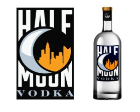 Logo Design entry 552636 submitted by user32941 to the Logo Design for Half Moon Vodka run by joshdorsey2004@yahoo.com