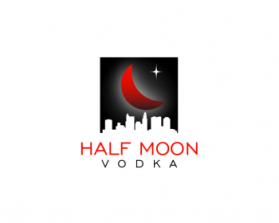 Logo Design entry 552683 submitted by kemuningb10 to the Logo Design for Half Moon Vodka run by joshdorsey2004@yahoo.com