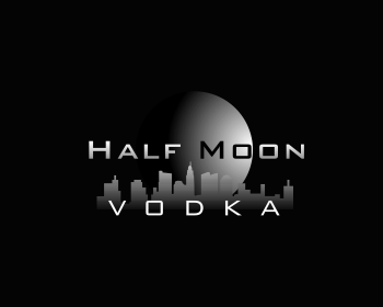 Logo Design entry 552900 submitted by glowerz23 to the Logo Design for Half Moon Vodka run by joshdorsey2004@yahoo.com