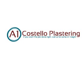 Logo Design entry 552994 submitted by jenmd77 to the Logo Design for A1 Costello Plastering run by lovegreenjuice
