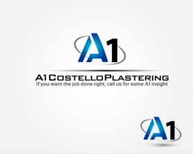 Logo Design entry 553007 submitted by Xavi to the Logo Design for A1 Costello Plastering run by lovegreenjuice