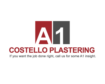 Logo Design entry 553010 submitted by greycrow to the Logo Design for A1 Costello Plastering run by lovegreenjuice