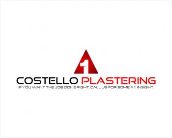 Logo Design entry 553033 submitted by FITRAH  to the Logo Design for A1 Costello Plastering run by lovegreenjuice