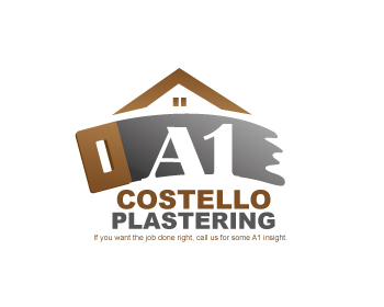 Logo Design entry 553046 submitted by max001 to the Logo Design for A1 Costello Plastering run by lovegreenjuice