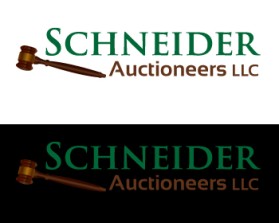 Logo Design entry 554013 submitted by glowerz23 to the Logo Design for Schneider Auctioneers LLC run by Lucas Schneider