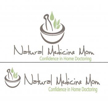Logo Design entry 555514 submitted by nouu to the Logo Design for Natural Medicine Mom run by momessentials