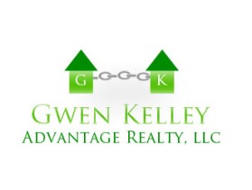 Logo Design entry 555912 submitted by courandart to the Logo Design for Gwen Kelley Advantage Realty, LLC run by andalusia