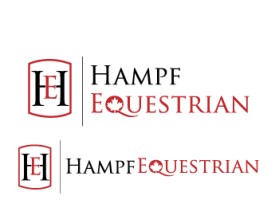 Logo Design entry 556733 submitted by courandart to the Logo Design for Hampf Equestrian run by Anthony-TheMontclairGroup