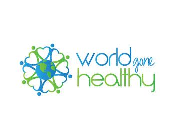 Logo Design entry 557334 submitted by JINKODESIGNS to the Logo Design for World Gone Healthy run by earthfairy
