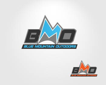 Logo Design entry 559456 submitted by jjponsica to the Logo Design for Blue Mountain Outdoors run by adamminic